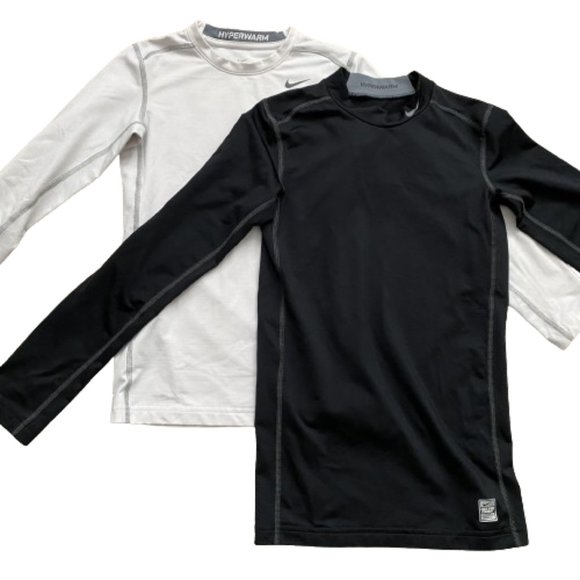 Nike Other - Youth Nike Pro Combat dri-fit Hyperwarm long sleeve